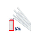 BARRAS DE SILICON DIAMETRO 11.2MM LARGO 20 CMS, 6 UNIDADES, EGGS20601, EMTOP