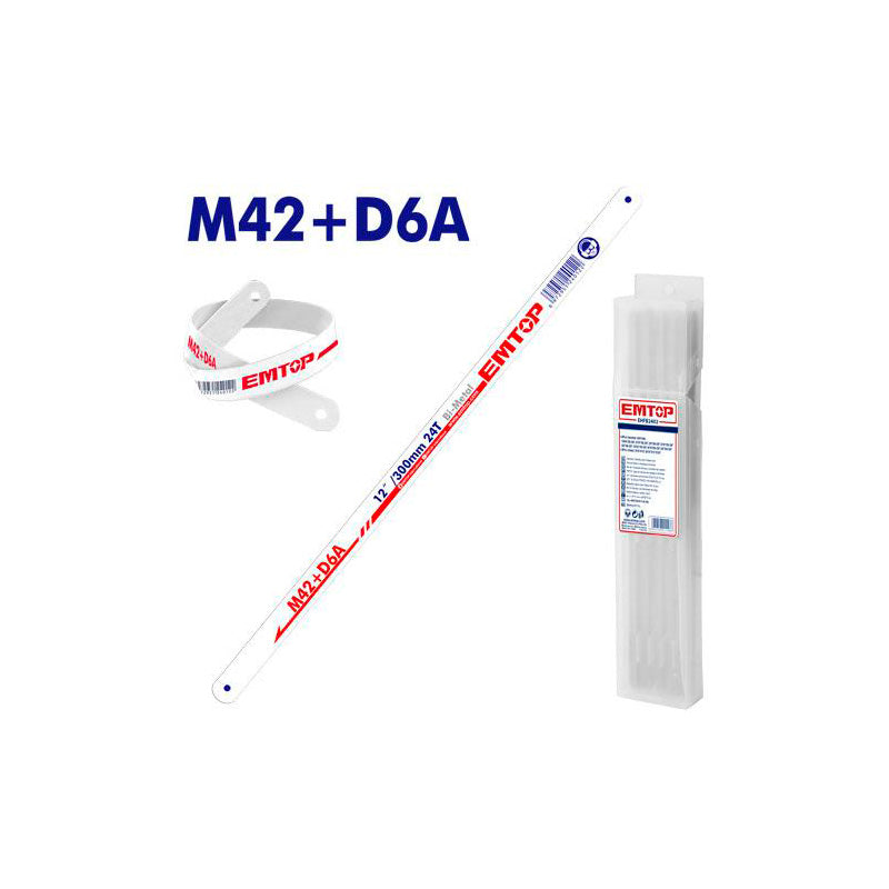 SEGUETA PARA SIERRA DE ARCO 24 DIENTES 12 PULG. MARCA EMTOP