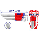 Juego de 9 llaves Allen, Emtop, ehky1092