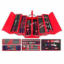 CAJA DE HERRAMIENTAS DE 59 PIEZAS, LLAVES, DESARMADORES, COPAS, RATCH, ALICATES, EMTOP, EHTS00591