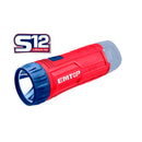 LINTERNA RECARGABLE DE 12 VOLTIOS DE LITIO (SIN BATERIA NI CARGADOR). MARCA EMTOP