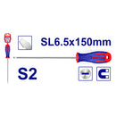 Desarmador plano, 6 plgs x 1/4plgs, Emtop, esdrsl6602