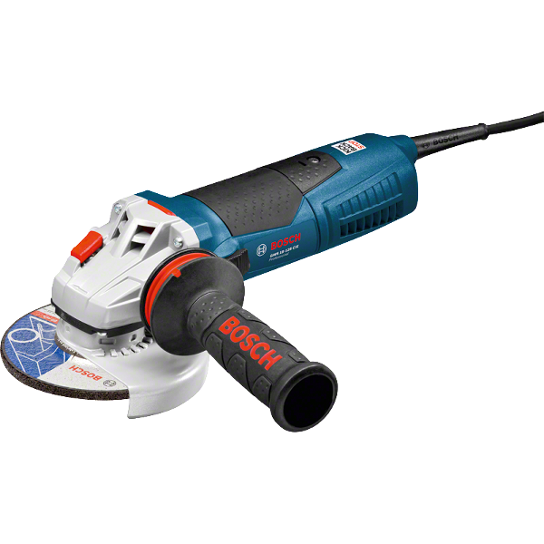 Pulidora de velocidad variable de 5 plgs, 1500 watts, 2800-11500 rpm, 06017960G2, GWS 15-125 CIE, Bosch
