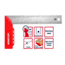 ESCUADRA MANGO DE PLASTICO, 12 PULGADAS, MARCA EMTOP