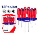 Juego de 12 desarmadores, Emtop, esst1201