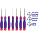Juego de 7 desarmadores de precisión, Emtop, esstp0702, EMTOP