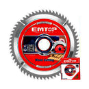 DISCO PARA CORTAR MADERA DE 8 1/4, 48 DIENTES, EJE DE 30MM, CON REDUCIDOR DE 5/8. MARCA EMTOP