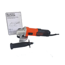 ESMERILADORA DE 4 1/2", 820 WATTS, INCLUYE 6 DISCOS, G720P-B3, BLACK AND DECKER