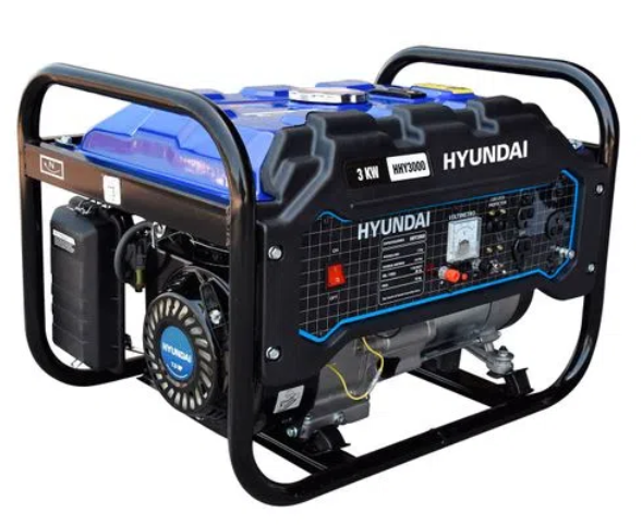 GENERADORA PORTATIL, 7.5 HP, 3 KW, 110-220 V, HYUNDAI, HHY3000