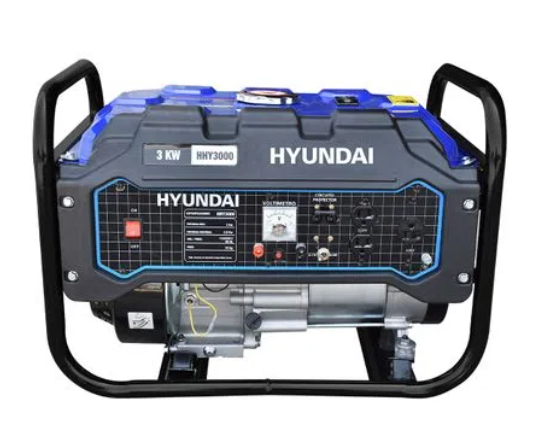 GENERADORA PORTATIL, 7.5 HP, 3 KW, 110-220 V, HYUNDAI, HHY3000