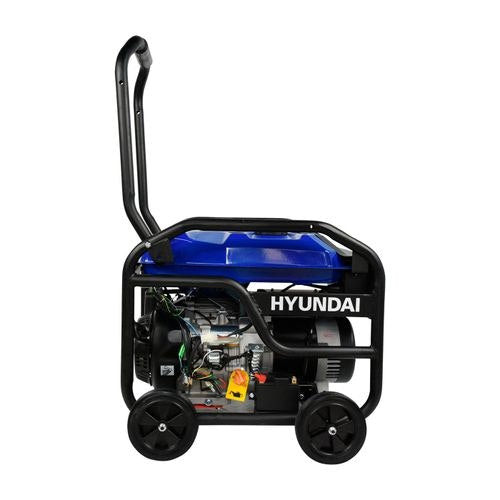 GENERADOR DE GASOLINA DE 5500 WATTS, 13.1 HP, 110 - 220 V, 4 TIEMPOS, HYUNDAI, HYE5500