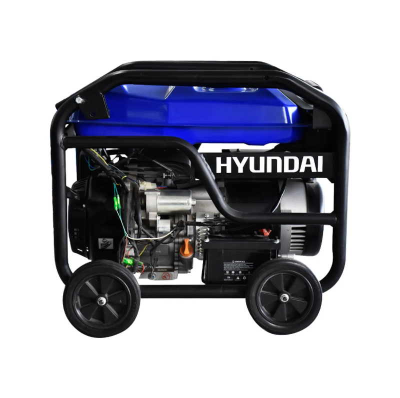 GENERADOR DE GASOLINA, 6000 WATTS, 13.1 HP, 110 - 220 V, 4 TIEMPOS, HYUNDAI, HYE6000