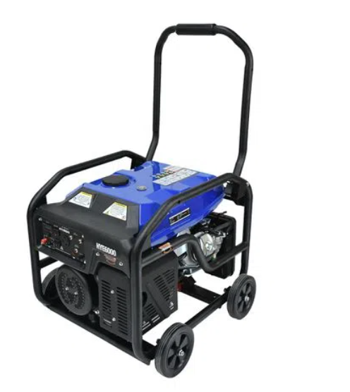 GENERADOR DE GASOLINA, 6000 WATTS, 13.1 HP, 110 - 220 V, 4 TIEMPOS, HYUNDAI, HYE6000