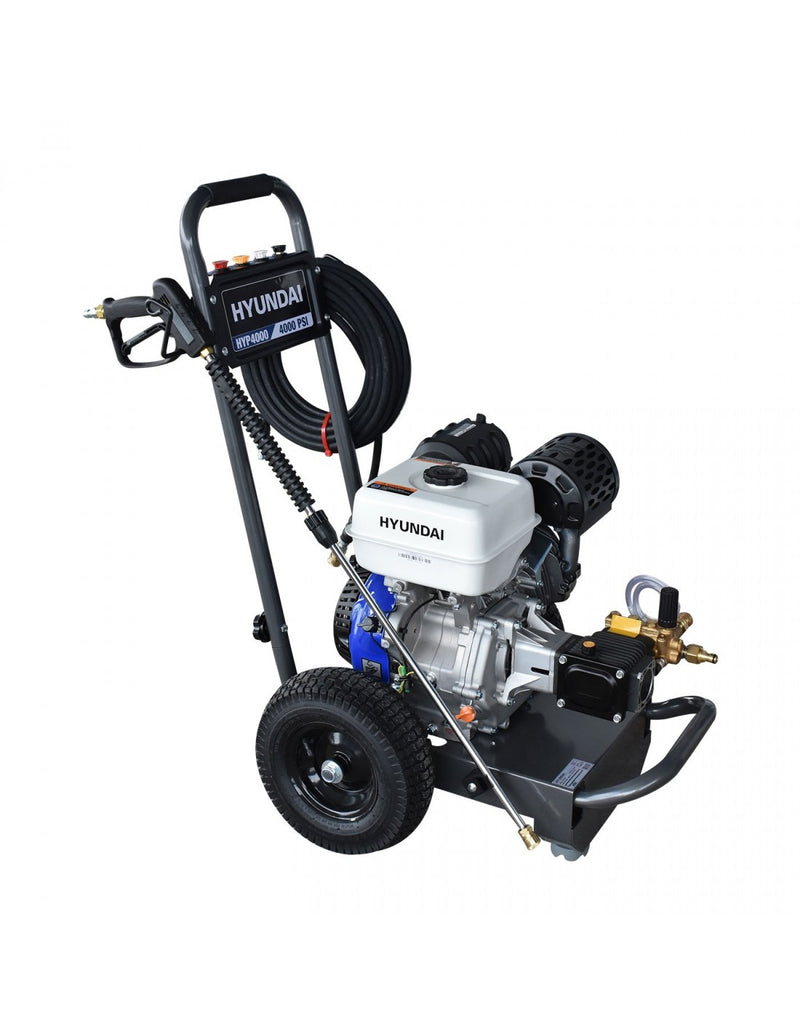 HIDROLAVADORA DE GASOLINA, 4000 PSI, 18 LPM, 15 HP, 4 TIEMPOS, HYUNDAI, HYP4000