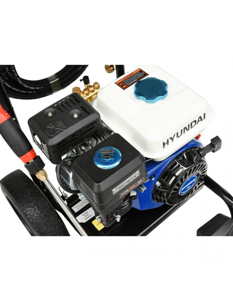 HIDROLAVADORA DE GASOLINA, 2700 PSI, 9.3 LPM, 7 HP, 4 TIEMPOS, HYUNDAI, HYP2800XT