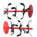 MOTOCULTOR DE GASOLINA CON ACCESORIOS DE LABRANZA, MARCA BISON