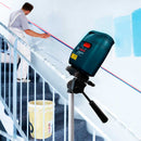 Nivel láser autonivelante de tres líneas para interiores, 0601063XG0, Bosch