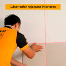 NIVEL LASER MAGNETICO, COLOR ROJO, 15 METROS, INGCO