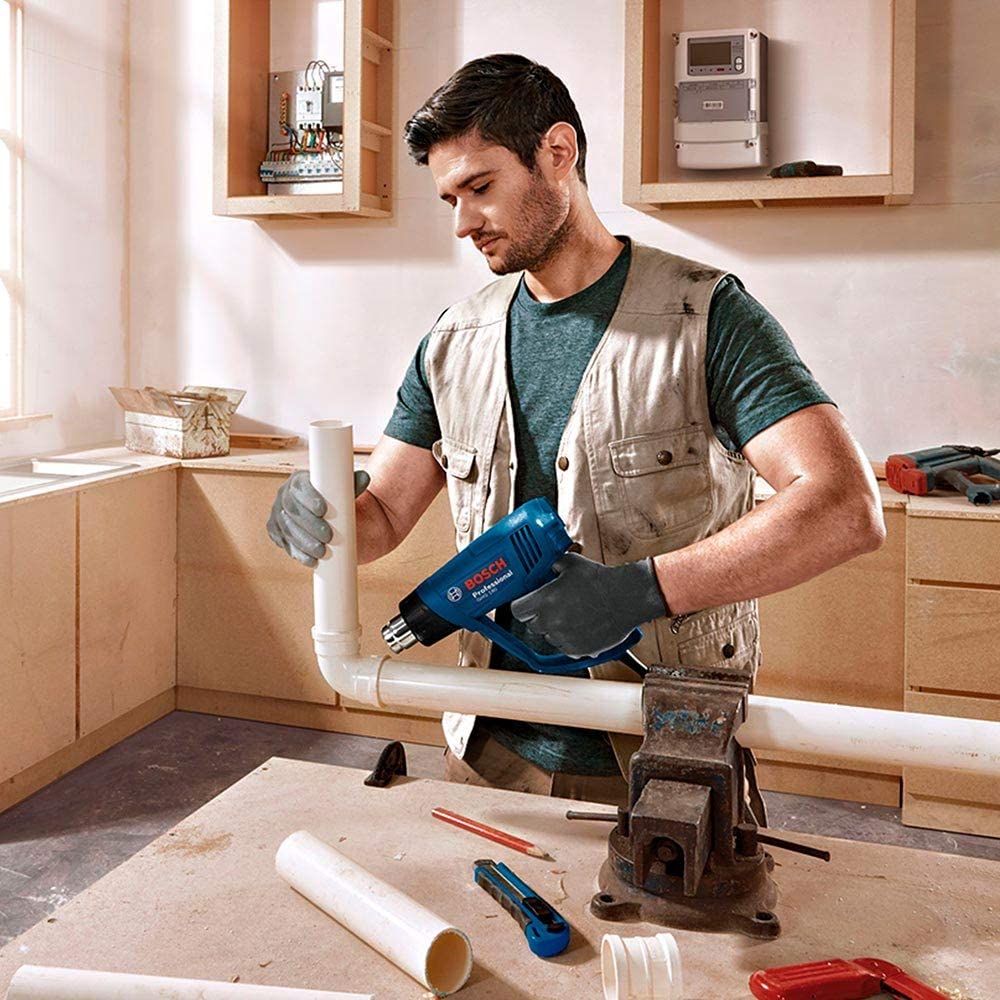 Pistola de calor, 3 velocidades, 1600 watts, 060194D0G0, GHG 180, Bosch