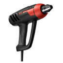 Pistola de calor, 3 velocidades, 1200 watts, incluye 4 boquillas y maletín plástico, F0128003AF, 8003, Skil