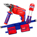 Oferta barreno percutor de 850 watts con cartuchera y 2 desarmadores, Emtop, prefer1