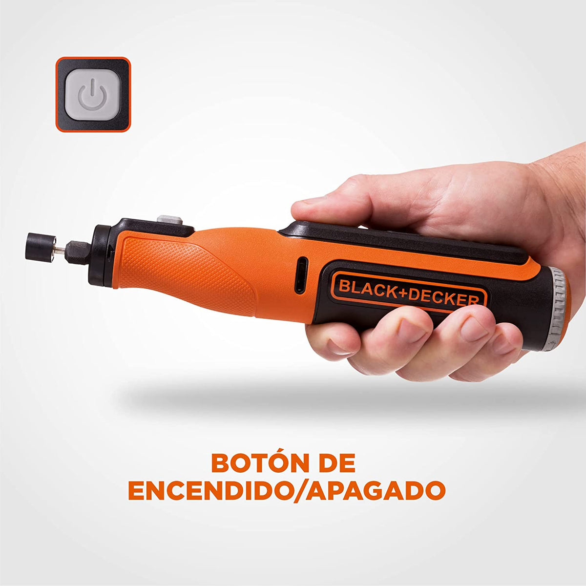 ROTO TOOL INALAMBRICO, 8 VOLTIOS, 36 ACCESORIOS, BCRT8K35-B3, BLACK AND DECKER