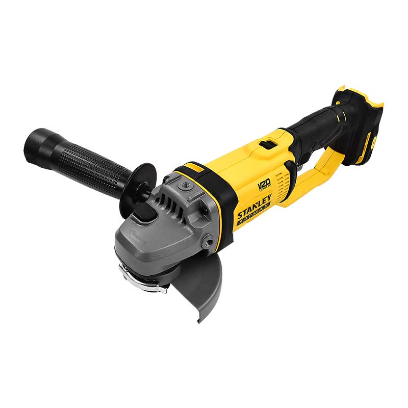 PULIDORA/ESMERILADORA, 4-1/2 PULG, SISTEMA 20V, 2 BATERIAS DE 4.0 AH, MALETA PLASTICA. MARCA STANLEY, SCG400M2K-B3