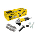 ESMERILADORA DE 4 1/2", 750 WATTS, CON 3 DISCOS DE DIAMANTE GRATIS, SG7115V3-B3, STANLEY