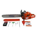 MOTOSIERRA DE GASOLINA DE 28", 2 TIEMPOS, 61.5 CC, 4.6 HP, HUSKY, SH36528