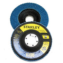 Discos de zirconio de 4 1/2 plgs, grano 120, Stanley, sta4120fz