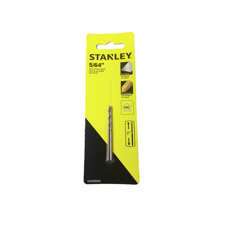 BROCA HSS PARA METAL Y MADERA DE 5/64PULG, STA50564C, STANLEY