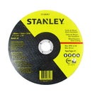 Disco para cortar metal acero inox de 7 plg, centro plano, Stanley, sta8067