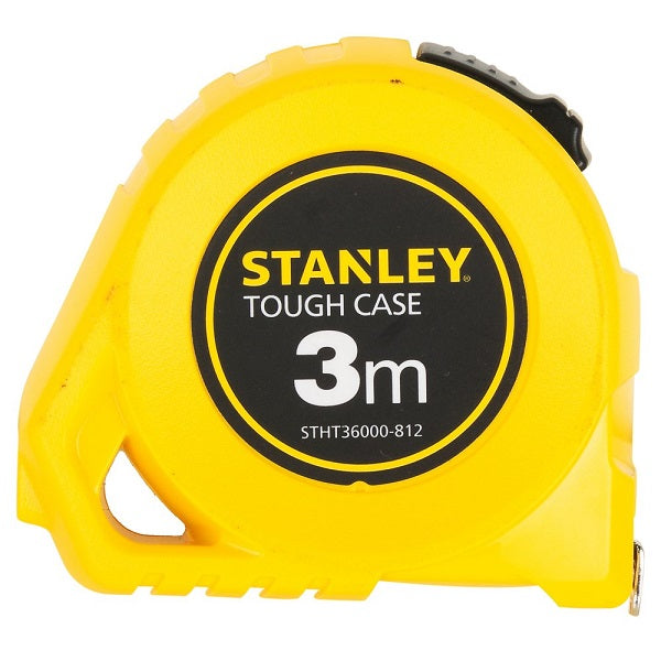 Cinta métrica de 3 metros x 1/2 plg , Tough Case, Stanley, stht30504-840, STHT30504-840