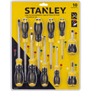 Juego de 10 desarmadores, Cushion Grip, stmt66676-840, Stanley