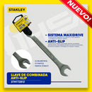 LLAVE DE COMBINADA ANTI-SLIP, 16 MILIMETROS, 12 PUNTOS. MARCA STANLEY
