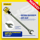 LLAVE DE COMBINADA ANTI-SLIP, 24 MILIMETROS, 12 PUNTOS. MARCA STANLEY