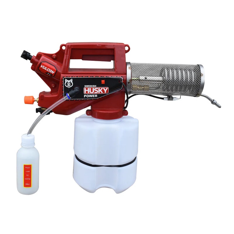 MINI TEMONEBULIZADORA DE GAS BUTANO, ENCENDIDO MAGNETICO, 2 LITROS, HUSKY, VULCAN