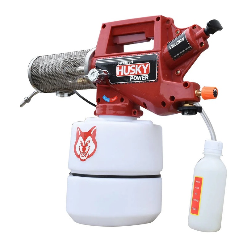 MINI TEMONEBULIZADORA DE GAS BUTANO, ENCENDIDO MAGNETICO, 2 LITROS, HUSKY, VULCAN