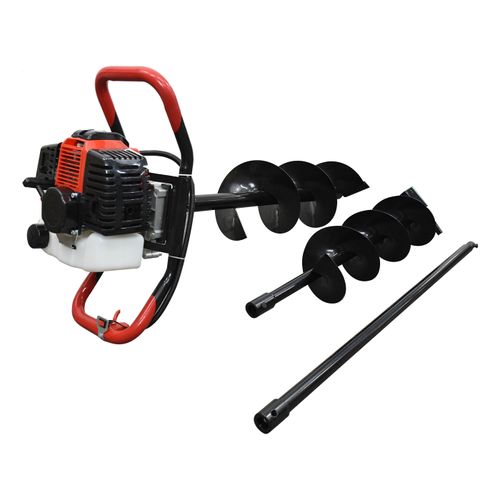 MOTOPERFORADORA AHOYADORA DE GASOLINA, 2 TIEMPOS, 52CC, 2.5 HP, CON UN LITRO DE ACEITE DE 2 TIEMPOS GRATIS, HUSKY, TOPO550B