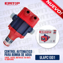 CONTROL AUTOMATICO PARA BOMBA DE AGUA, 10bar, 145psi, MOTOR DE 750 WATSS, 10 AMPERIOS. MARCA EMTOP
