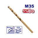 BROCA, METAL Y MADERA, 1/2 DE PULGADA, ACERO RAPIDO HSS CON ALEACION DE COBALTO. MARCA EMTOP