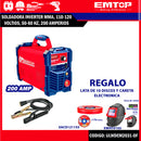 SOLDADORA INVERTER MMA DE 200 AMPERIOS, 110/220 VOLTIOS, ULWDEM2031-OF, EMTOP