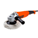 PULIDORA AUTOMOTRIZ, DE 7 PULGADAS, 1,300 WATTS, VELOCIDAD VARIABLE, CON MOPA Y CAJA PLASTICA. MARCA BLACK + DECKER