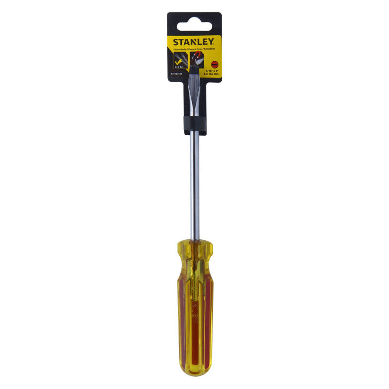 Desarmador pro plano, 5/16 plgs x 6 plgs, Stanley, stht69121, STHT69121