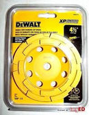 COPA DE DIAMANTE, 4-1/2 PULG, DOBLE FILA DE DIAMANTE. MARCA DEWALT