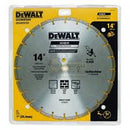 DISCO DE DIAMANTE, 14 PULG, SEGMENTADO. MARCA DEWALT