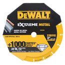 DISCO DE DIAMANTE SEGMENTADO PARA CORTAR METAL DE 9PULG X .08PULG X 7/8PULG, DW8590, DEWALT
