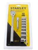 JUEGO DE COPAS, RAIZ DE 3/8",  86-218, STANLEY