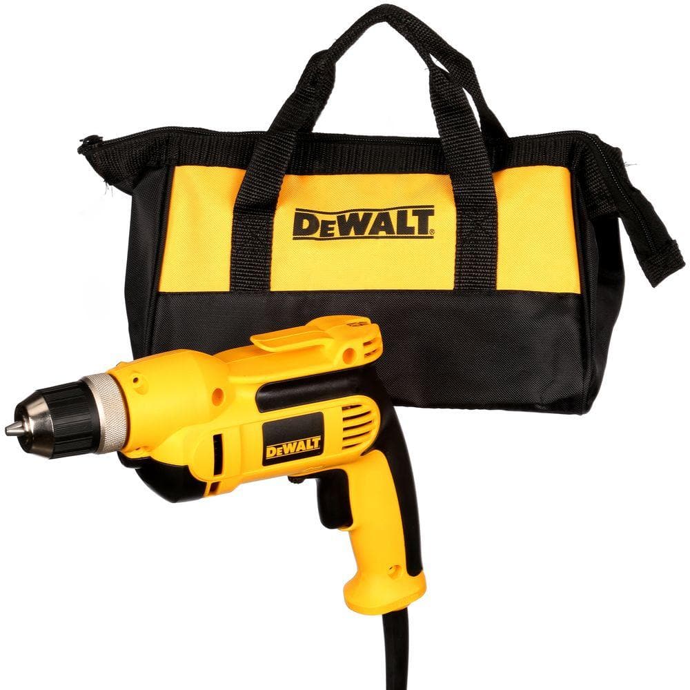 BARRENO DE ROTACION DE 3/8”, 900 WATTS, MANDRIL SIN LLAVE, DWD110K, DEWALT
