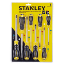 Juego de 8 desarmadores, Cushion Grip, Stanley, stmt66675-840